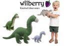 Knitted dinosaurs